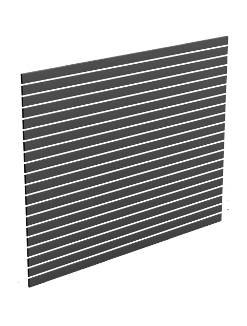 2.56 inch slats with spacers